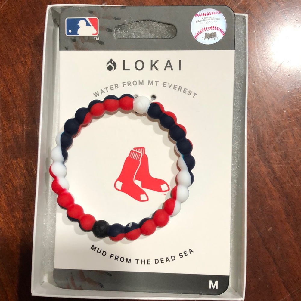 Lokai Red Sox bracelet